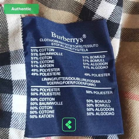 how to tell if a burberry is real or fake|check burberry serial number.